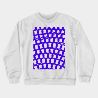 blue locks pattern background abstract Crewneck Sweatshirt